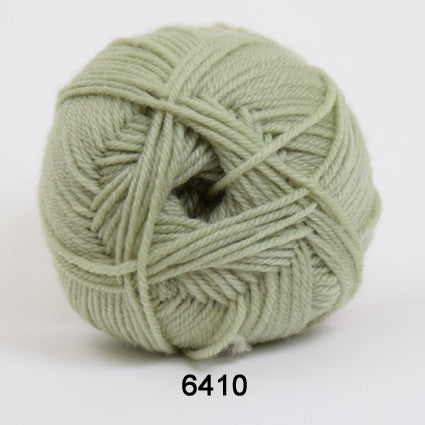 Hjertegarn Babywool/Trunte merino uld s/w støvet grøn
