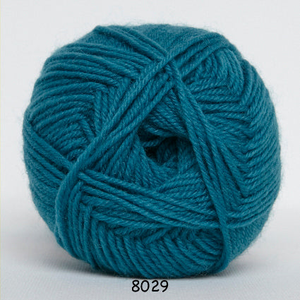 Hjertegarn Babywool/Trunte merino uld s/w mørk pistage