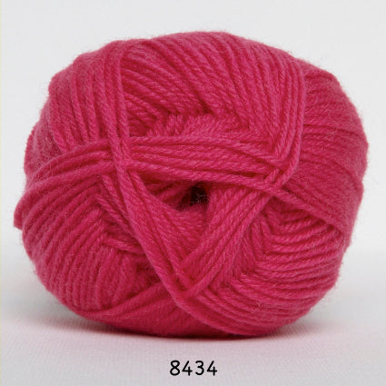 Hjertegarn Babywool/Trunte merino uld s/w cerise