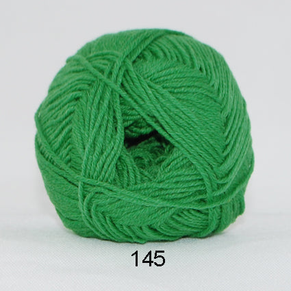 Hjertegarn Lana Cotton 212 - Stærk Grøn