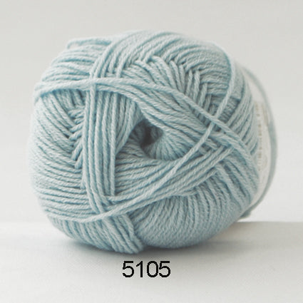 Hjertegarn Lana Cotton 212 - Baby Blå