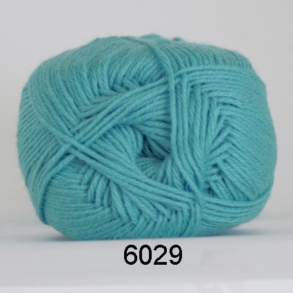 Hjertegarn Lana Cotton 212 - Lys Petrol