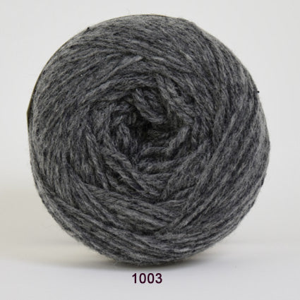 Grønhøj Silk Tweed grå m/nister