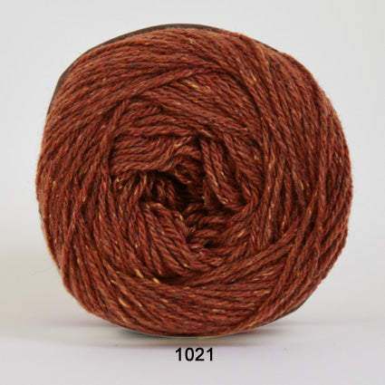 Grønhøj Silk Tweed rust m/nister
