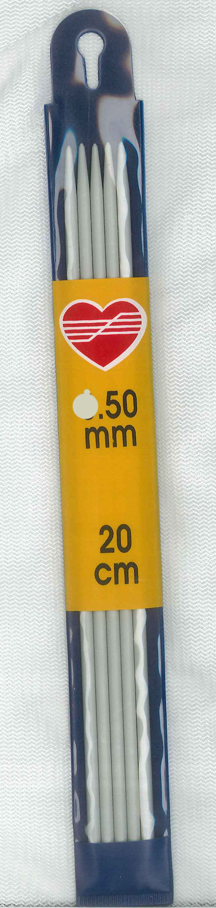 Hjerte Strømpepind   2,5mm