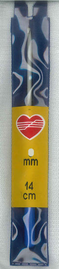 Hjerte Hæklenål m/skaft 4,5mm