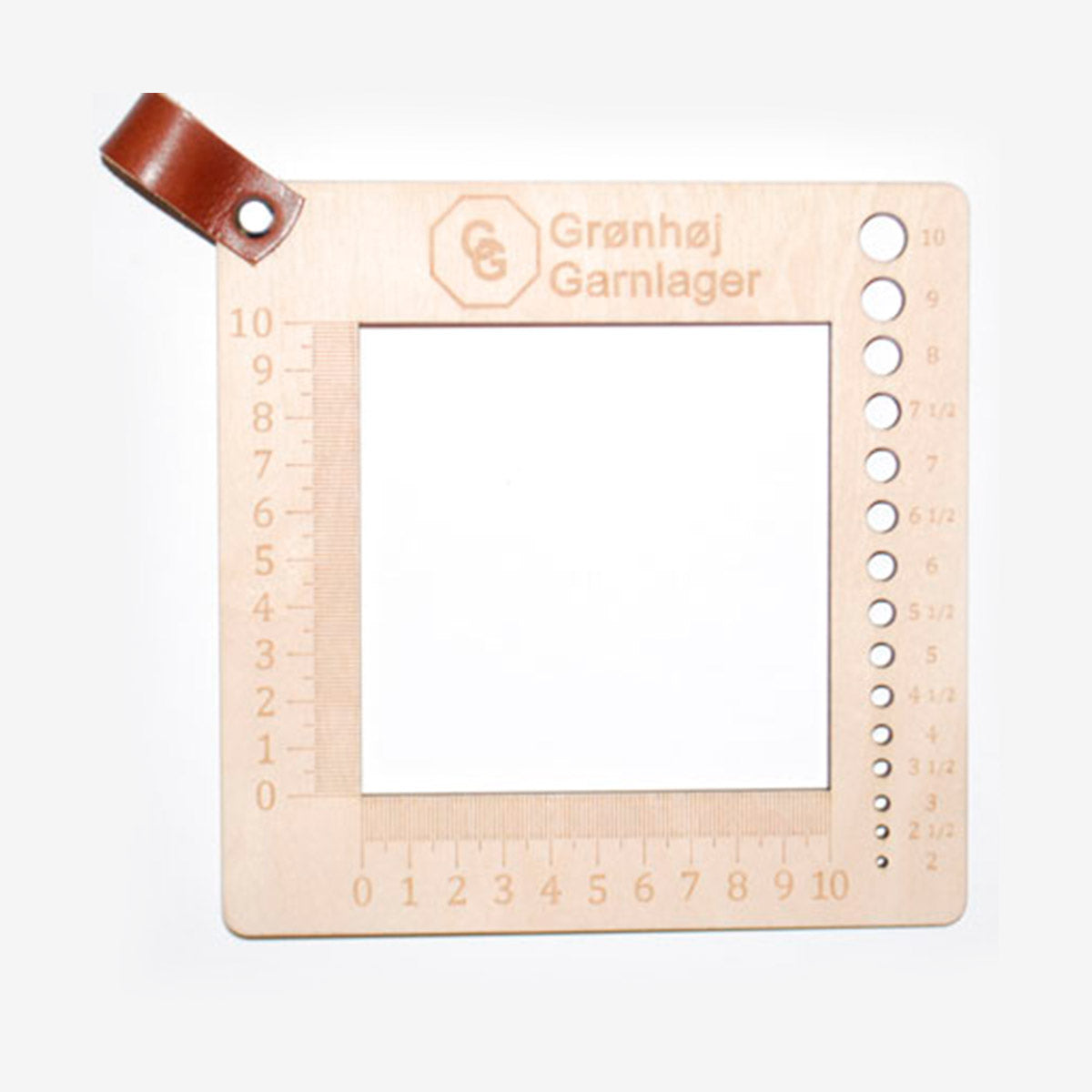 Strikkefasthedsmåler i træ