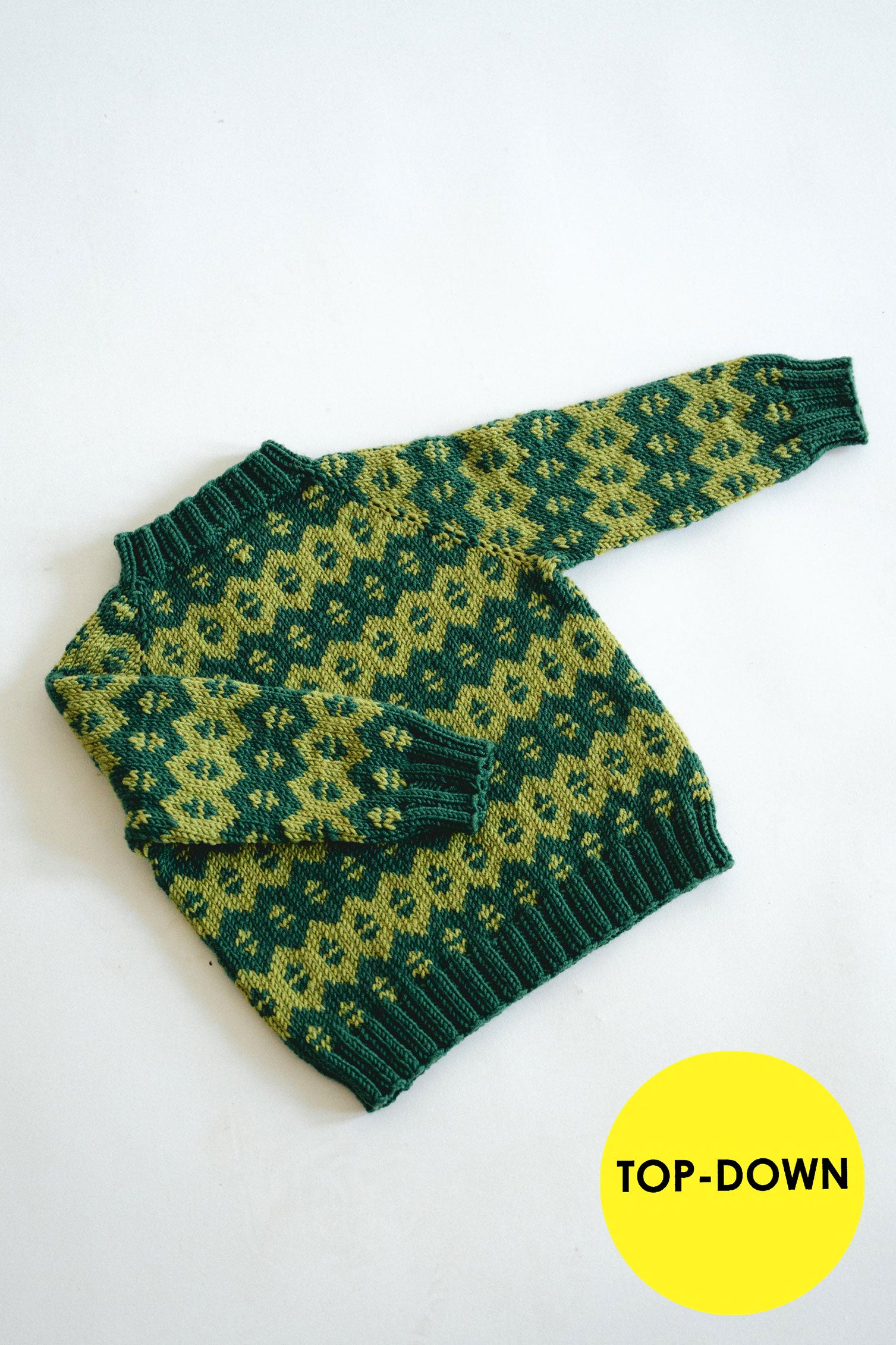 Model 2691 Færø Sweater Baby str. (3-24mdr.)