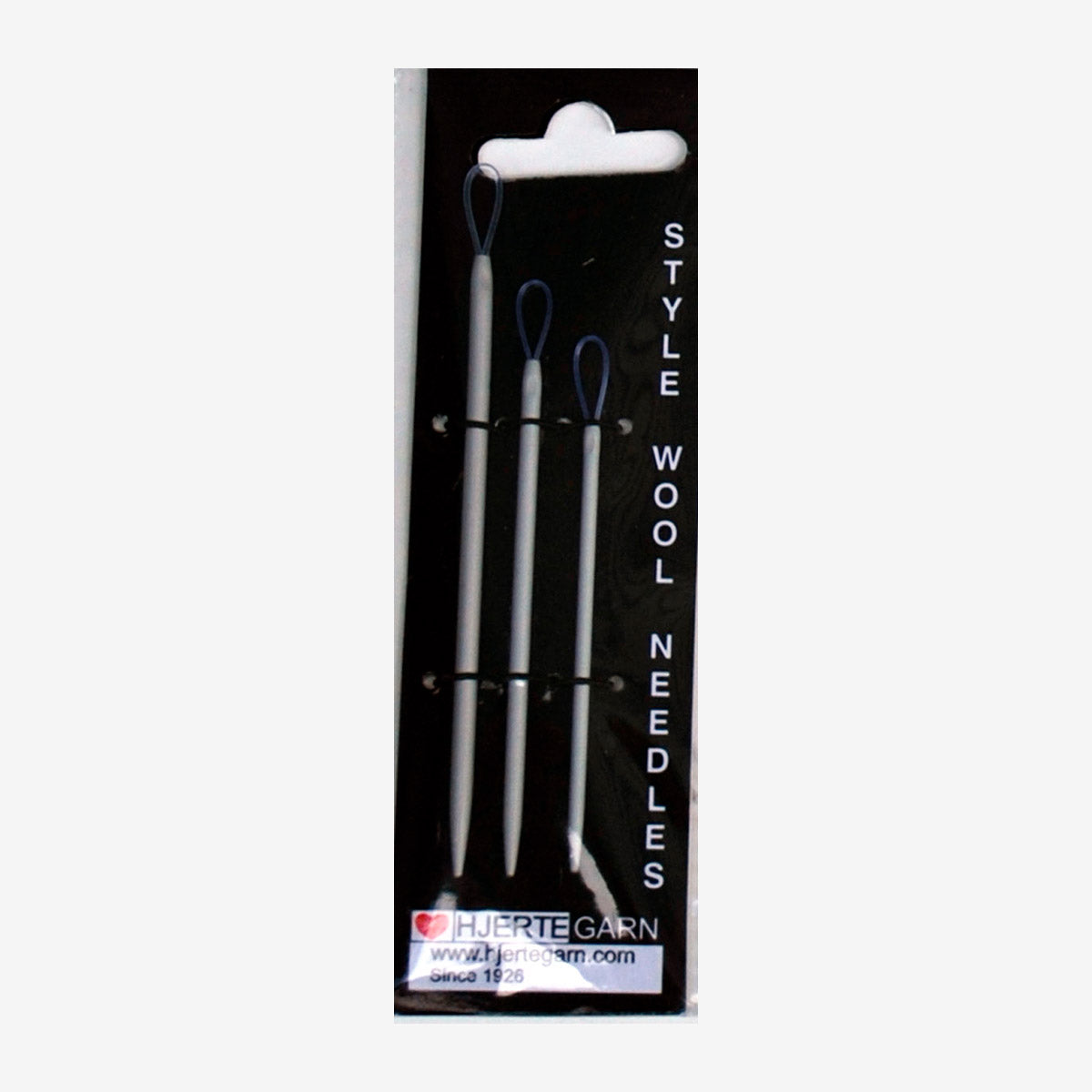 Style wool needle alu 3 stk