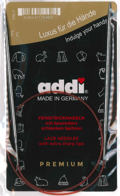 Addi Lace rundpinde  40cm  2,0mm