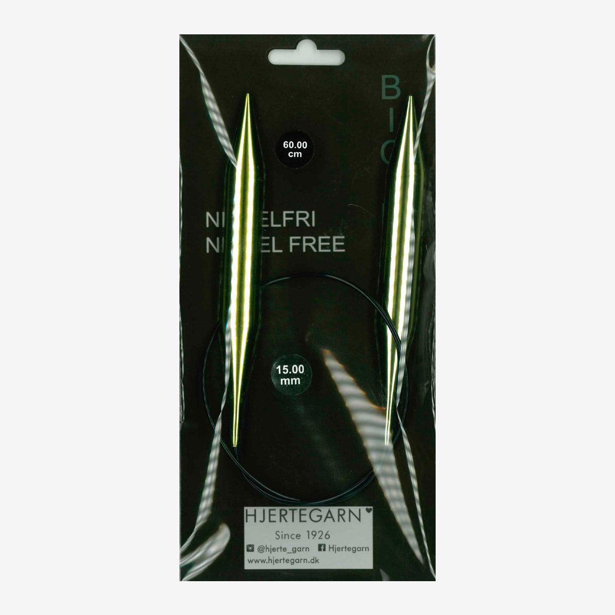 Hjertegarn Big Needle 60