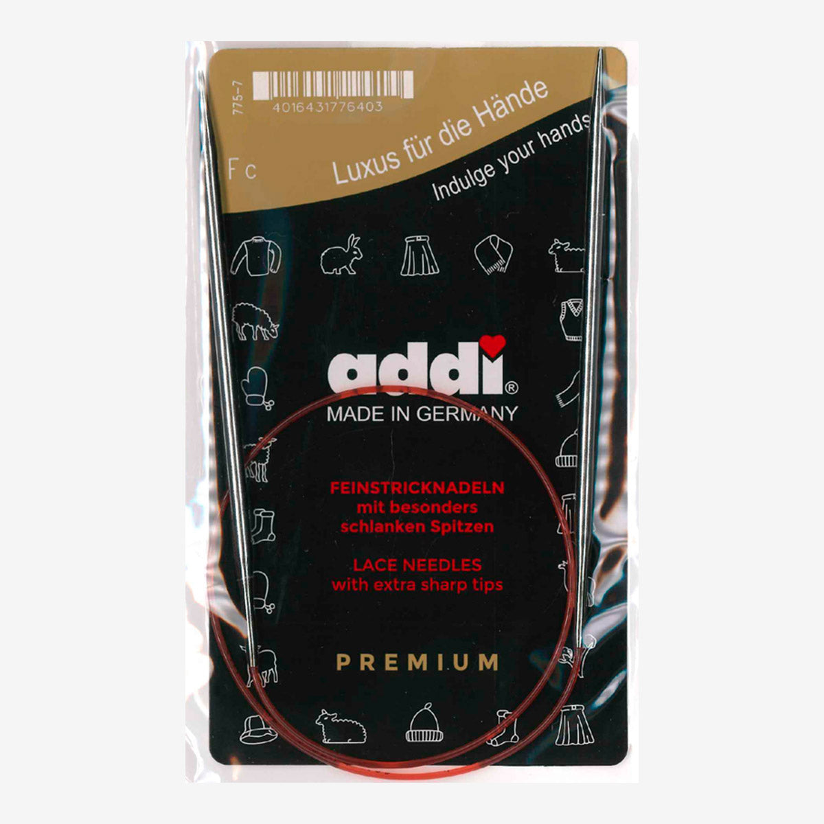 Addi Novel 40cm Rundpinde